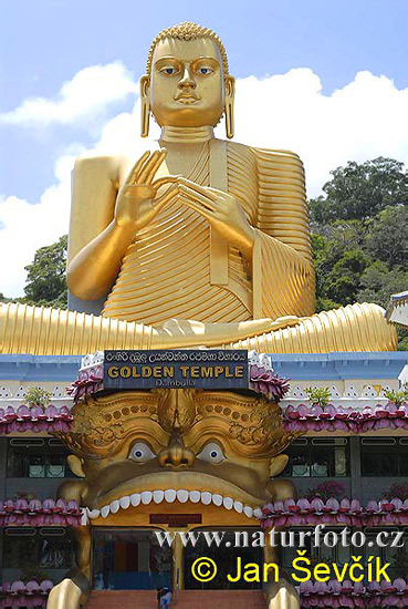 Gouden tempel van Dambulla