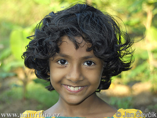 portrait of child Sri Lanka Photo no 2439