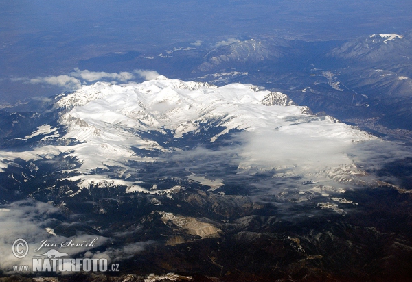 Bucegi Mountains (Air)
