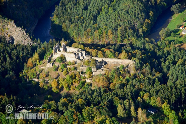 Castle Dívčí kámen (Air)