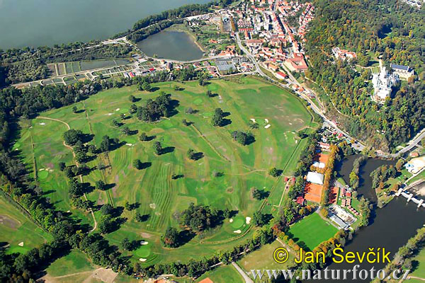 Golf course Hluboká nad Vltavou (AIR)