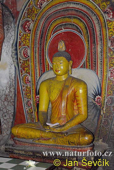 Gouden tempel van Dambulla