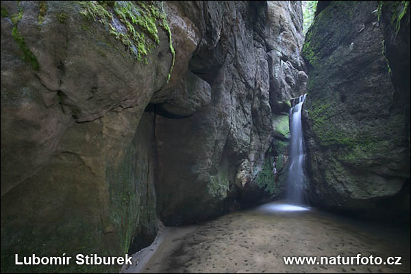Adrspach waterfall (Adršpašský vodopád)