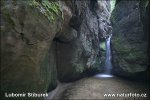 Adrspach waterfall